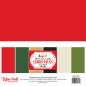 Preview: Echo Park - Cardstock "Have A Holly Jolly Christmas" Coordinating Solids Paper 12x12 Inch - 6 Bogen 