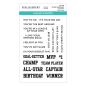 Preview: Spellbinders - Stempelset "All-Star Sentiments" Clear Stamps