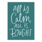 Preview: Spellbinders - Wachssiegel Stempel "All Is Calm" Waxs Seal Stamp