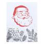 Preview: Spellbinders - Press Plate & Dies "Holly Jolly Santa"