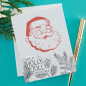 Preview: Spellbinders - Press Plate & Dies "Holly Jolly Santa"