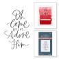 Preview: Spellbinders - Buchdrucktechnik "Let Us Adore Him" Press Plate