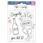 Preview: American Crafts - Stempelset "Life of the Party" Clear Stamps