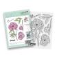 Preview: Polkadoodles - Stempelset "Mixed Flowers Bloom & Grow Peony" Clear Stamps