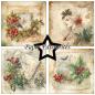 Preview: Paper Favourites - Designpapier "Vintage Holly" Paper Pack 6x6 Inch - 24 Bogen