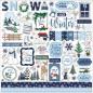 Preview: Carta Bella - Designpapier "Wintertime" Collection Kit 12x12 Inch - 12 Bogen  