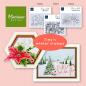 Preview: Marianne Design - Stempel "Snowflakes" Clear Stamps