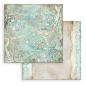 Preview: Stamperia - Designpapier "Songs of the Sea Maxi Background" Paper Pack 12x12 Inch - 10 Bogen