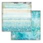 Preview: Stamperia - Designpapier "Songs of the Sea Backgrounds" Paper Pack 8x8 Inch - 10 Bogen