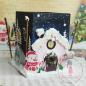 Preview: Dress My Craft - Stanzschablone "House With Snow" Dies