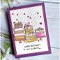 Preview: Creative Expressions - Stempelset "It's Cake O'Clock" Clear Stamps 6x8 Inch Design by Jane's Doodles