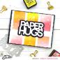 Preview: Heffy Doodle - Stanzschablone "Deckled Paper Hugs" Dies  