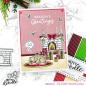 Preview: Heffy Doodle - Stempelset "Happy Holidays Sentiment" Clear Stamps