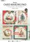 Preview: Studio Light  "Holly Jolly" Cardmaking Pad A4