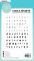 Preview: Studio Light - Stempelset "Alphabet & Numbers" Clear Stamps