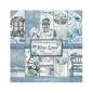 Preview: Stamperia - Designpapier "Blue Land" Paper Pack 8x8 Inch - 10 Bogen