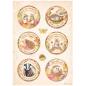 Preview: Stamperia - Decopatch Papier "Selection" Decoupage A4 - 6 Bogen  