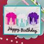 Preview: Spellbinders - Stanzschablone "Birthday Wreath Add-Ons" Dies