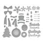 Preview: Spellbinders - Stanzschablone "Christmas Wreath Add-Ons" Dies