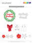 Preview: Spellbinders - Stanzschablone "Christmas Wreath Add-Ons" Dies