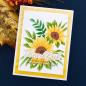 Preview: Spellbinders - Schablone "Sunflower" Layered Stencil