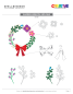 Preview: Spellbinders - Stanzschablone "Garden Wreath Add-Ons" Dies