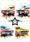 Preview: Paper Favourites - Designpapier "Muscle Cars" Paper Pack A5 - 24 Bogen