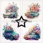 Preview: Paper Favourites - Designpapier "Floral Cars" Paper Pack 6x6 Inch - 24 Bogen