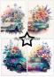 Preview: Paper Favourites - Designpapier "Floral Cars" Paper Pack A5 - 24 Bogen