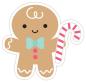 Preview: Doodlebug Design - Aufkleber "Gingie" Doodle Sticker