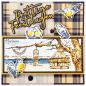 Preview: Marianne Design - Stempel "Border Bird Feeding" Clear Stamps