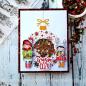 Preview: Picket Fence Studios - Stempelset "Merry Christmas Friends" Clear stamps