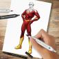 Preview: Spectrum Noir - Alkohoholmarker "The Flash" Fan-Art Like a Pro Art Kit 