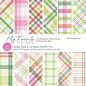 Preview: My Favorite Things - Designpapier "Holiday Plaid" Paper Pad 6x6 Inch - 24 Bogen