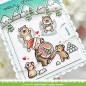 Preview: Lawn Fawn - Stanzschablone & Schablone "Reveal Wheel Little Snow Globe: Bear" Add-on Die & Stencil