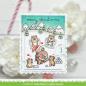 Preview: Lawn Fawn - Stempelset "Scribbled Sentiments: Winter" Clear Stamp