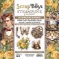 Preview: ScrapBoys - Stanzteile "Steampunk Journey" Pop Up Paper Pack 6x6 Inch - 24 Bogen