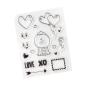 Preview: American Crafts - Stempelset "Cutie Pie" Clear Stamps