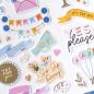 Preview: American Crafts - Aufkleber "Best Wishes" Sticker