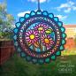 Preview: Creative Expressions - Stanzschablone "Stained Glass Sunflower" Craft Dies Design by Sue Wilson