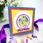 Preview: Creative Expressions - Stanzschablone "Shadowed Sentiments Happy Birthday" Craft Dies Mini Design by Sue Wilson