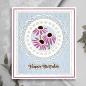 Preview: Creative Expressions - Stanzschablone "Shadowed Sentiments Happy Birthday" Craft Dies Mini Design by Sue Wilson