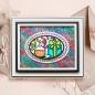 Preview: Creative Expressions - Stanzschablone "Stained Glass Birthday" Craft Dies Design by Sue Wilson