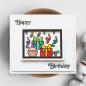 Preview: Creative Expressions - Stanzschablone "Stained Glass Birthday" Craft Dies Design by Sue Wilson