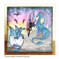 Preview: Crafty Individuals - Gummistempel "Gentle Dragon" Unmounted Rubber Stamps 