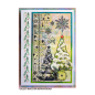 Preview: Crafty Individuals - Gummistempel "Noel Border" Unmounted Rubber Stamps 