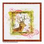 Preview: Crafty Individuals - Gummistempel "Snowflake Rudolph" Unmounted Rubber Stamps 