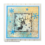 Preview: Crafty Individuals - Gummistempel "Snowflake Rudolph" Unmounted Rubber Stamps 