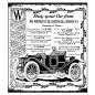 Preview: Crafty Individuals - Gummistempel "Vintage Vehicle" Unmounted Rubber Stamps 