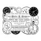 Preview: Crafty Individuals - Gummistempel "Clock Maker" Unmounted Rubber Stamps 